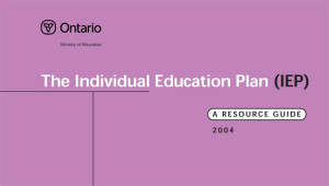 The Individual Education Plan (IEP) - Special Education